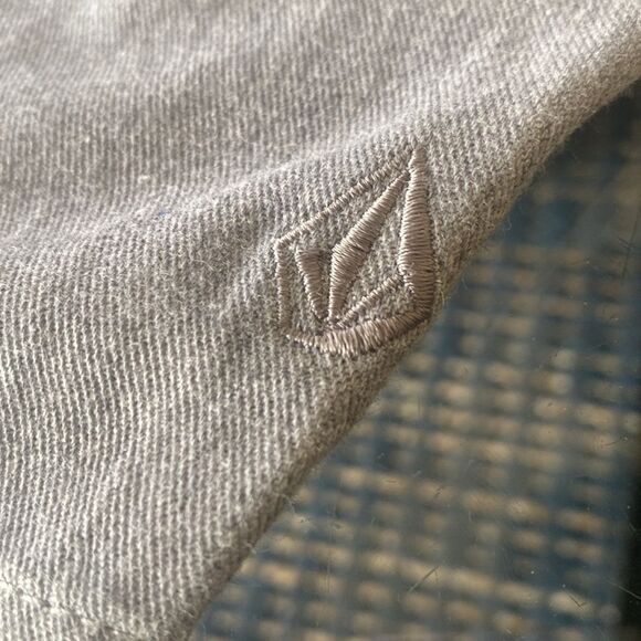 Volcom Men's Gray Casual twill walk Shorts. Grey ringspun cotton stretch NWT - Picture 6 of 7